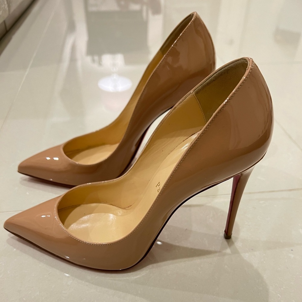 Christian Louboutin Pigalle Patent 100mm